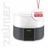 Zelmer ZFD2025 maisto džiovintuvas, 5 padėklai, 520 W, elektroninis temperatūros valdymas 35-70°C, laikmatis 1-48 val., LED ekranas, baltas/pilkas