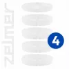 Zelmer ZFD2025 maisto džiovintuvas, 5 padėklai, 520 W, elektroninis temperatūros valdymas 35-70°C, laikmatis 1-48 val., LED ekranas, baltas/pilkas