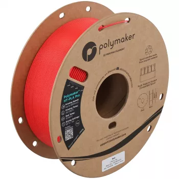 Polymaker HT-PLA-PRO 3D spausdintuvo kaitinamoji medžiaga, raudona, 1kg PA20004