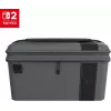 Turtle Beach PlayTrek 2-in-1 apsauginis nešiojimo dėklas Nintendo Switch 2, matinis juodas 00232934