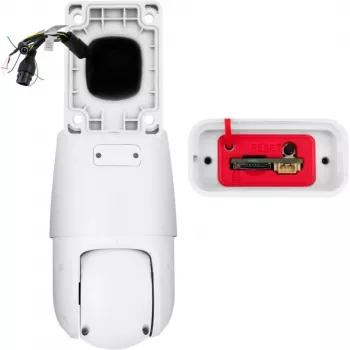 BCS LINE 4MP PTZ IP kamera su 5x optiniu priartinimu, 50m IR, PoE, IP66, AI SMD Plus