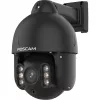 Foscam SD8EP lauko pasukama/ pakreipiama PoE kamera, 8MP 4K, 4x optinis priartinimas, IP66, juoda