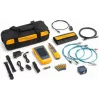 Fluke Networks LinkIQ Duo pramoninis Ethernet kabelių ir tinklo testerio rinkinys su M12 adapteriais, PoE, iki 10 Gb/s, Li-Ion, CAT 3-8 6029135