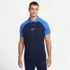 Nike Academy Pro vyriški marškinėliai su trumpomis rankovėmis Polo Obsidian/White DH9228 451 L