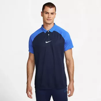 Nike Academy Pro vyriški marškinėliai su trumpomis rankovėmis Polo Obsidian/White DH9228 451 L