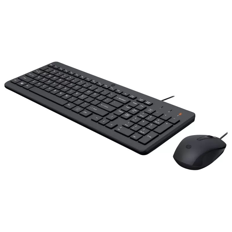 HP 150 – klaviatūros ir pelės rinkinys – USB – prancūziška