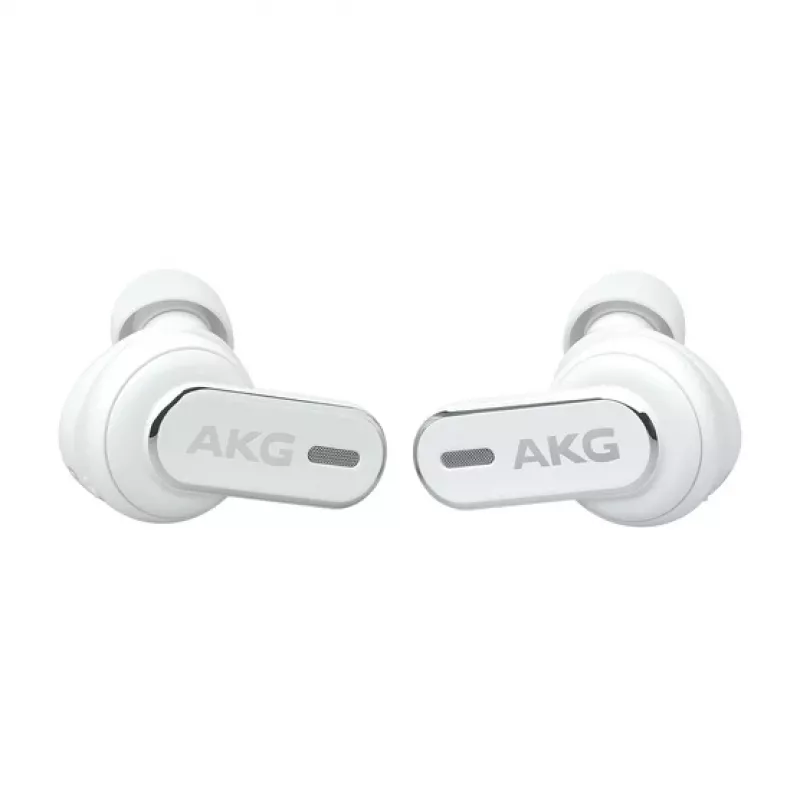 AKG N5 Hybrid belaidės ausinės su aktyviu triukšmo slopinimu, baltos, Bluetooth 5.3