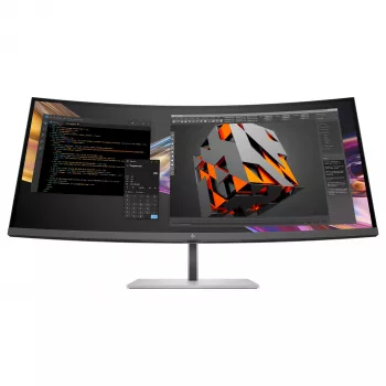 HP 738pu Series 7 Pro 38 colių išlenktas IPS LED monitorius WQHD+ 3840x1600 USB-C 65W