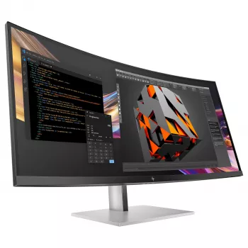 HP 738pu Series 7 Pro 38 colių išlenktas IPS LED monitorius WQHD+ 3840x1600 USB-C 65W