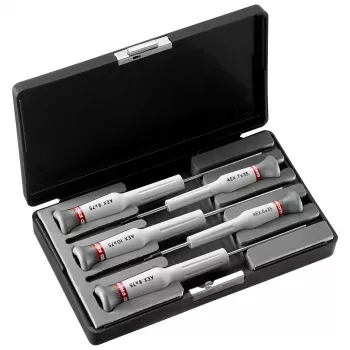 Facom AEX.J1 „Micro-Tech“ Torx preciziniai atsuktuvai, 5 dalių rinkinys T6–T10