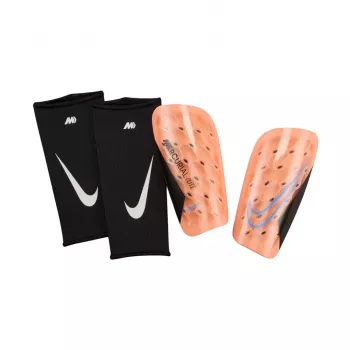 Nike Mercurial Lite blauzdų apsaugos Total Orange/Juoda S dydis