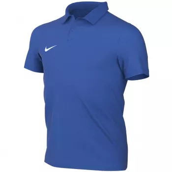 Nike Park 26 vaikiški marškinėliai su apykakle Dri-FIT mėlyni M