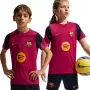 Nike FC Barcelona Strike vaikų futbolo marškinėliai bordiniai L