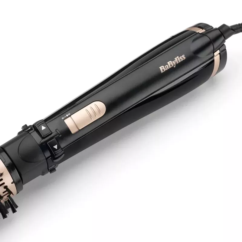BaByliss Big Hair Dual Rotating Hot Air Styler, 1000 W, juoda/auksinė