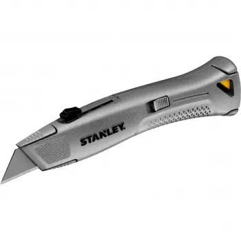 Stanley FMHT10505-0 FatMax sunkusis ištraukiamas universalus peilis sidabrinis/juodas su ašmenų dėtuvė ir 3 ašmenimis
