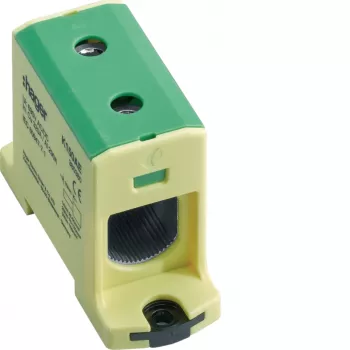 HAGER K150AE Pagrindinis įžeminimo gnybtas 25-150 mm² Žalias-Geltonas
