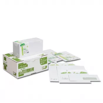 GPV ERAPure 3303 vokas C5 (162 x 229 mm), be langelio, 80 g/m², 100% perdirbtas, baltas, be chloro