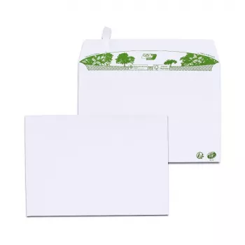GPV ERAPure 3303 vokas C5 (162 x 229 mm), be langelio, 80 g/m², 100% perdirbtas, baltas, be chloro
