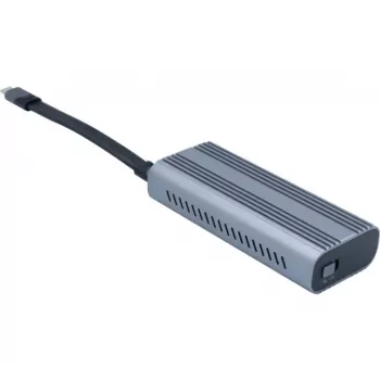 EXERTIS CONNECT M.2 SSD korpusas, USB4/Thunderbolt 4 40Gbps Type-C, skirtas M.2 NVMe/PCIe SSD 924640