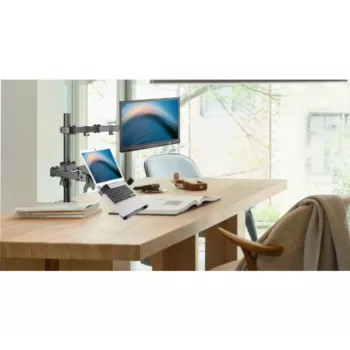EXERTIS CONNECT stalinio tvirtinimo rinkinys monitoriui ir nešiojamajam kompiuteriui, 13-32 inch, plieninis, stulpo spaustukas / įvorė, lankstomosios svirtys, VESA 75/100 915170