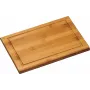 Kesper bambukinė pjaustymo lenta 31x21x1,6 cm su sulčių grioveliu