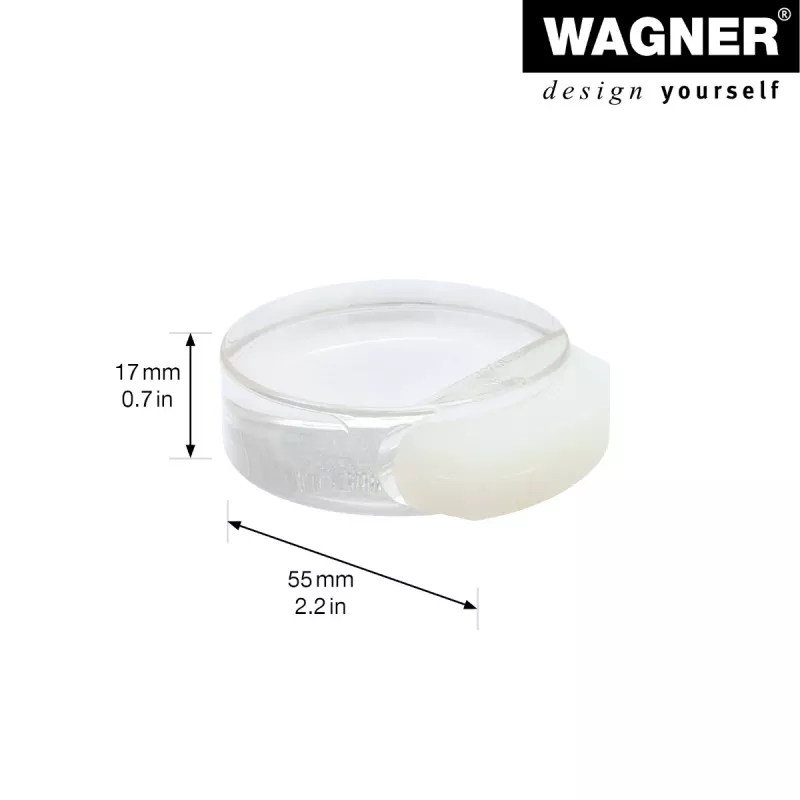 Wagner design yourself EH 5105 CLEAR grindinis durų stabdiklis, plastikinis, skaidrus (15510511)