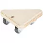 Wagner design yourself Transport Roller MM 1313 beržo 140 x 140 x 43 mm, 100 kg keliamoji galia, 4 pasukamosios ratukės 20131301
