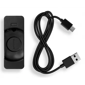 Withings HWA10 USB-A į USB-C įkrovimo ir duomenų kabelis, 1 m, juodas