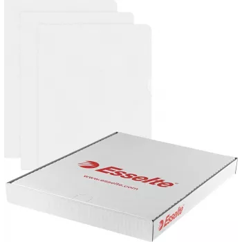LEITZ Esselte Standard Plus perforuoti kišenė A4, 100 vnt., permatoma, polipropilenas 56218