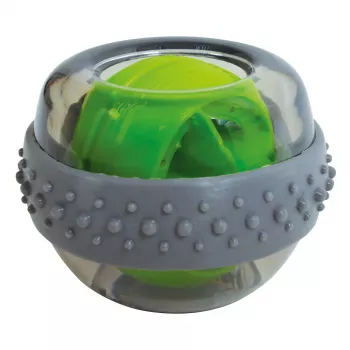 SCHILDKROT Spinball giroskopinis rankų ir pečių treniruoklis, pilkas/žalias, 70 mm, 255 g 960121