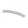 Märklin 8521 Z miniclub lenktas bėgis 30° 195 mm - 10 vienetų