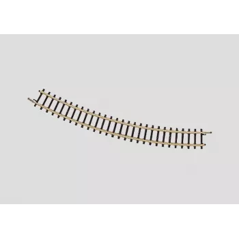 Märklin 8521 Z miniclub lenktas bėgis 30° 195 mm - 10 vienetų