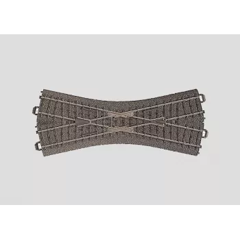 Märklin C-Track dešinioji iešmas 24640 (H0, rankinis, R2 360 mm)