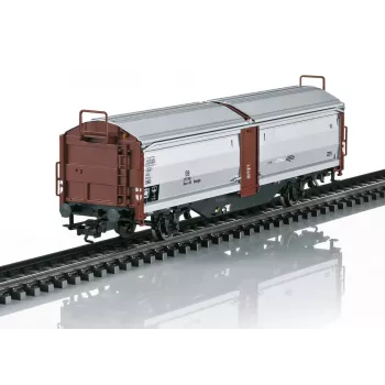 Märklin Tbes-t-66 stumdomo stogo/stumdomų sienų vagonų rinkinys (47301)