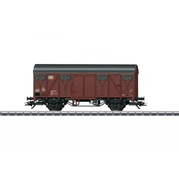 Märklin 44500 H0 uždengtas prekinis vagonas su konduktoriaus platforma, DB, IV epocha