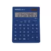 Maul MXL 12 stalinis skaičiuotuvas šviesiai mėlynas 12 skaitmenų baterija ir saulės elementas 7267034