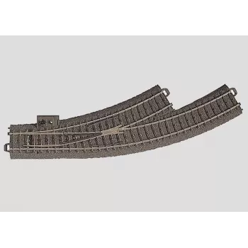 Märklin 24671 H0 C-Track lenktas bėgis R6 30°