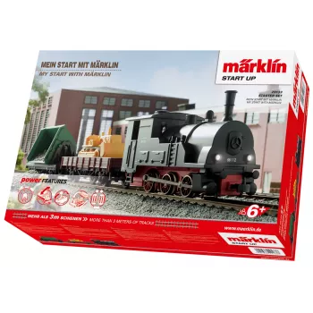 Märklin 29133 HO mastelio prekinio traukinio pradžios rinkinys su maitinimu baterijomis ir infraraudonųjų spindulių nuotolinio valdymo pultu