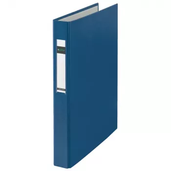 LEITZ Standard žiedinis segtuvas A4 Oversize mėlynas 4 D žiedų 25 mm nugarėlė 41 mm 4212-00-35