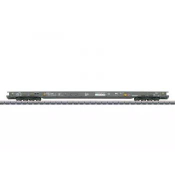 Märklin 047408 H0 žemašonis vagonas su traktoriaus kroviniu (AC)