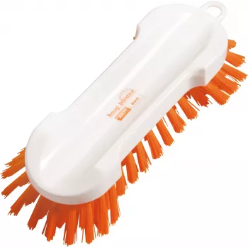 Haug Bürsten Antibakterinis valymo šepetys 88306 Baltas/Oranžinis plastikas