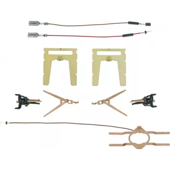 Märklin 72021 H0 glaudžiojo sukabinimo komplektas, NEM 362, 10 vienetų