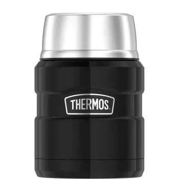 THERMOS SK Food Jar termoizoliacinis maisto indas juodas/sidabrinis 470 ml 4001233047