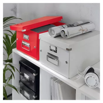 Leitz Click & Store WOW dokumentų dėžė kartoninė raudona 60440026