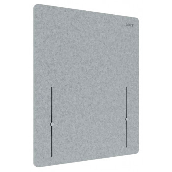 LEITZ Cosy stalinis pertvaros ekranas 61220085, šviesiai pilkas, 60 x 70 cm, PET veltinis