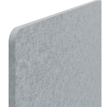 LEITZ Cosy stalinis pertvaros ekranas 61220085, šviesiai pilkas, 60 x 70 cm, PET veltinis