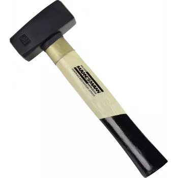 Brüder Mannesmann skaldymo plaktukas M 76520, 1000 g, stiklo pluošto kotas, juodas/oranžinis