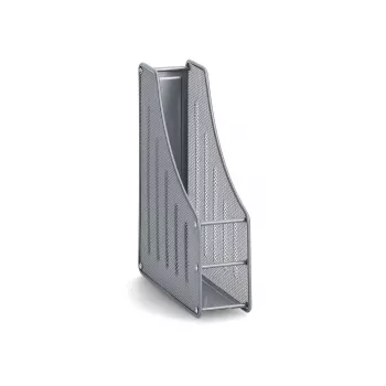 ZELLER MESHLINE sidabrinis metalinis tinklinis stovas žurnalams DIN A4/C4 17700