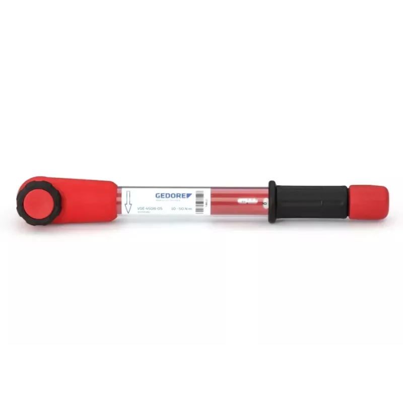 Gedore VDE 4508-05 3079066 izoliuotas veržliarakčio dinamometras 1/2 inch pavara 10-50 Nm
