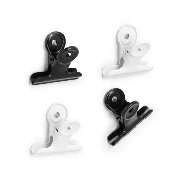 Zeller magnetiniai spaustukai juodas metalas 4,0 x 1 rinkinys (11264)